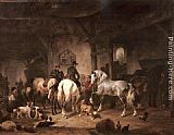 Famous Hunt Paintings - Preparing for the Hunt